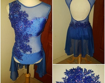 CONTACT BEFORE ORDERING Made to Order Rhinestones Jazz  Dance Talent Comtemporary Lyrical Pageant Leotard Costume