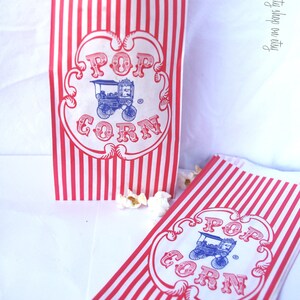 50ViNTaGe STyLe WaGoN PoPCoRn BaGsBirthday PartiesCarnival themesports theme image 2