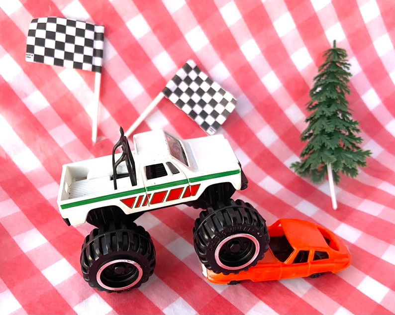 Monster truck cake kit 5 piece set image 2