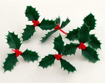 Mistletoe Cupcake Picks----12ct--cupcake picks-christmas parties-holidays-cupcakes