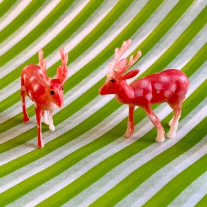 RETRO REINDEER Cupcake Toppers12ct image 4