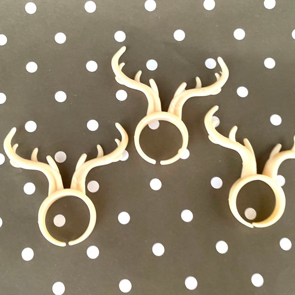 Deer Antler cupcake rings - set of 12 for cupcakes