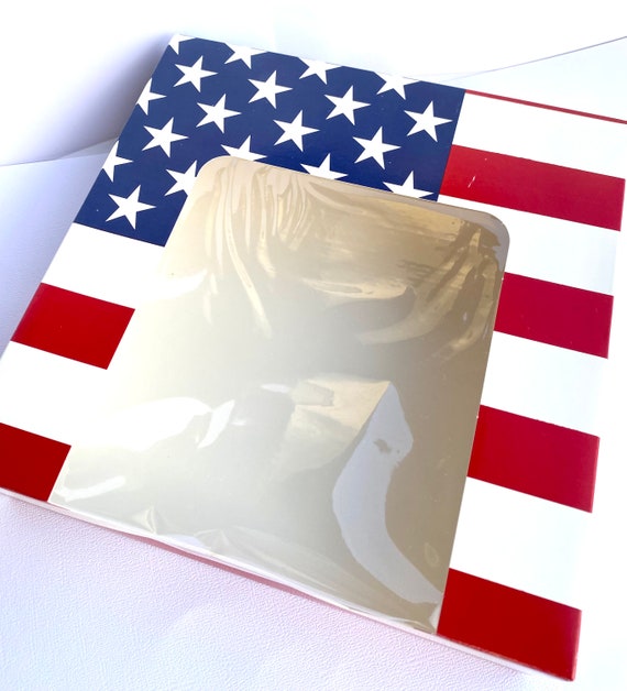 STaRS and STRiPeS SMaLL CaKe BoXes with WiNDoW---4th of July---Patriotic--Gifts-Parties--3ct Il_570xn