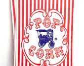 50ViNTaGe STyLe WaGoN PoPCoRn BaGs---Birthday Parties--Carnival theme---sports theme-- Il_170x135