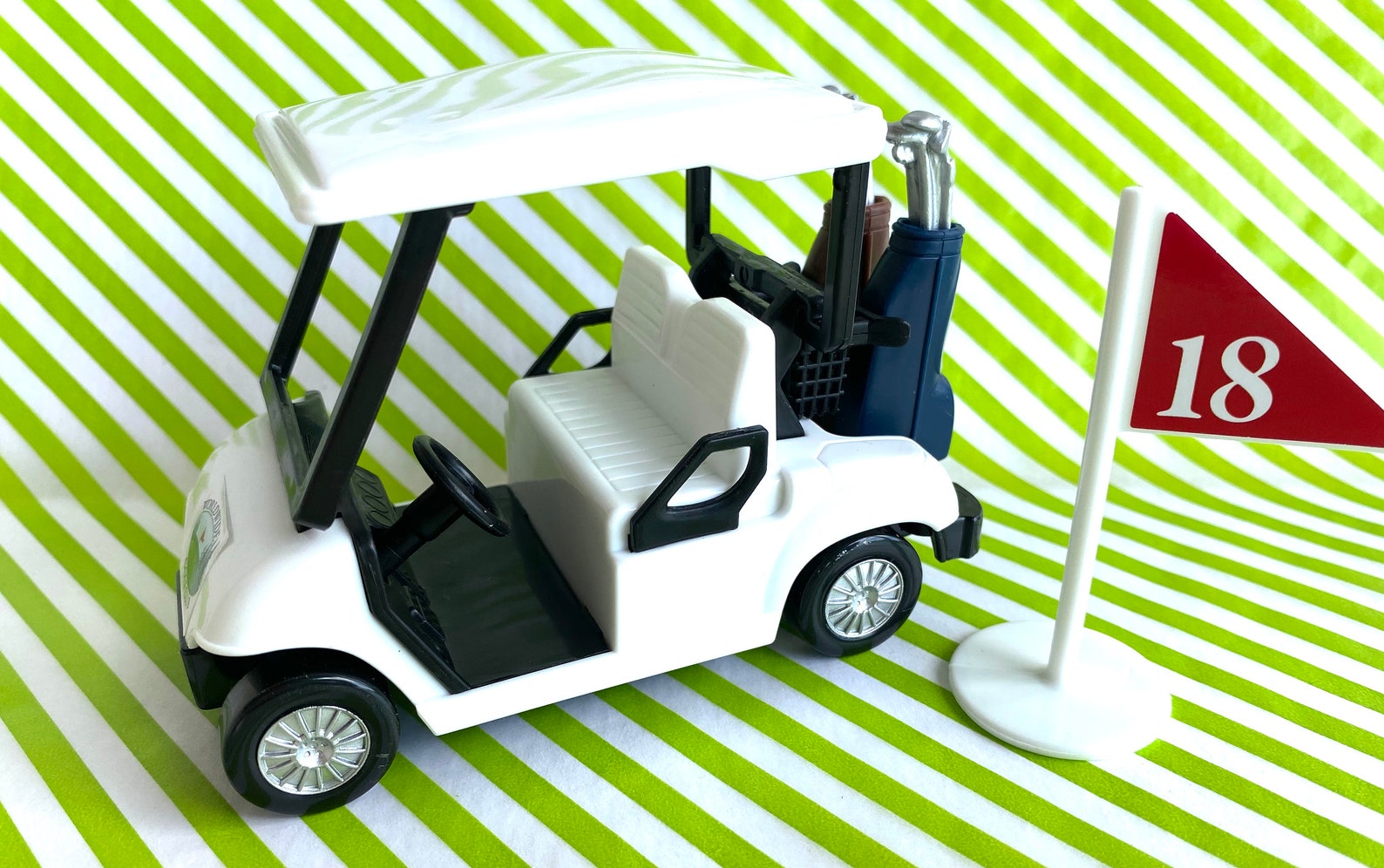 Golf cart cake topper kit golf theme cakesDecoration Etsy