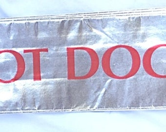 ReTRo HoT DoG BaGs-Foil--Birthday Parties--Sports theme--circus--Baseball--Cookout--25ct