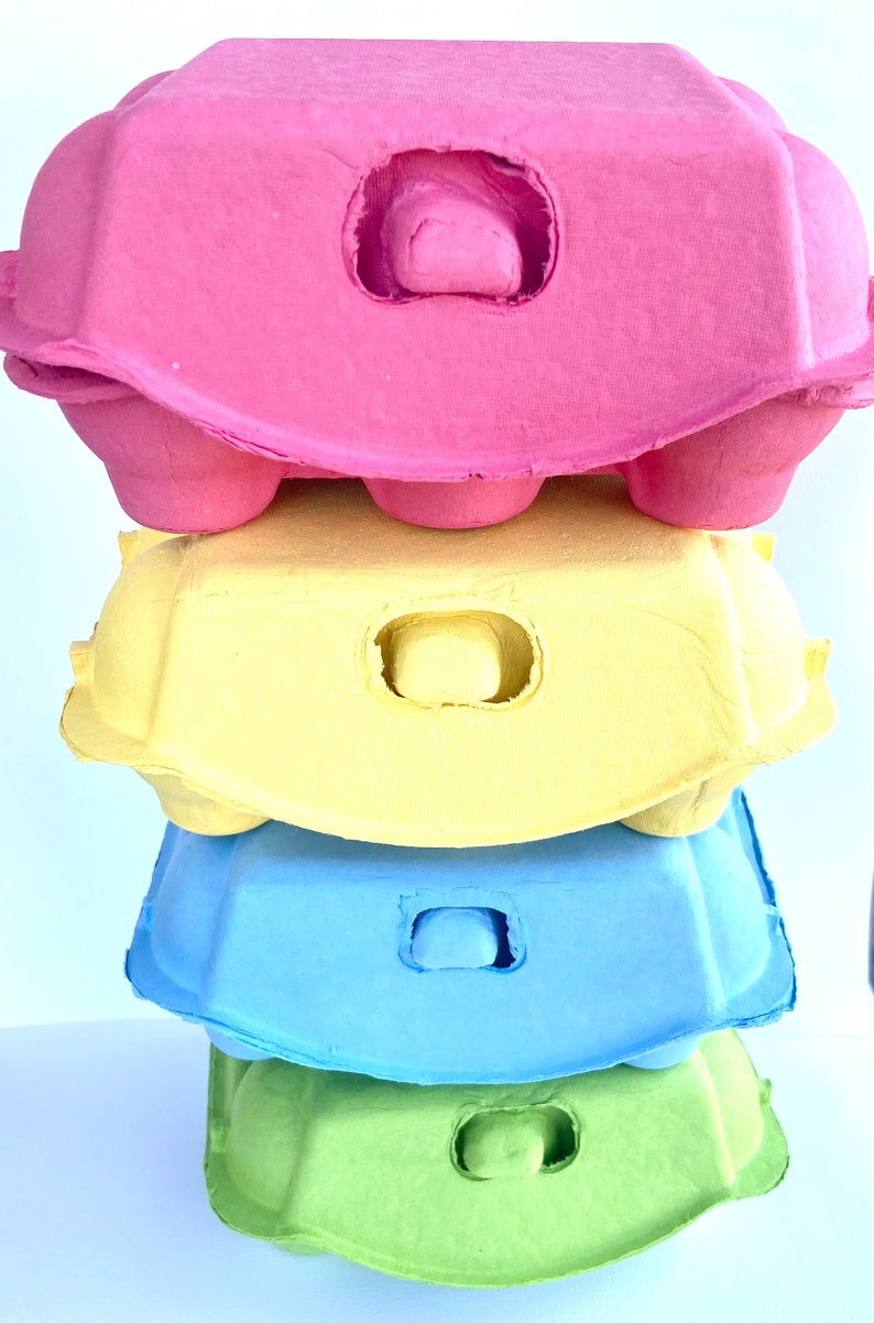 Half Dozen Sized Egg Cartons Count of 4 Etsy