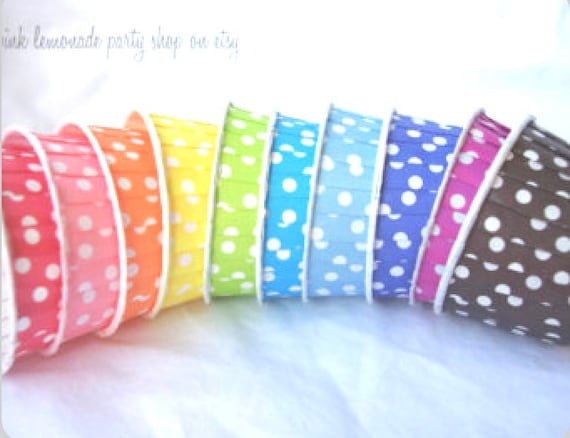RainBoW PacK or Customers Colors of Choice---30ct--polka dot pattern --nut,baking,candy cups--parties--weddings--fruit--cupcakes--snacks Il_570xn