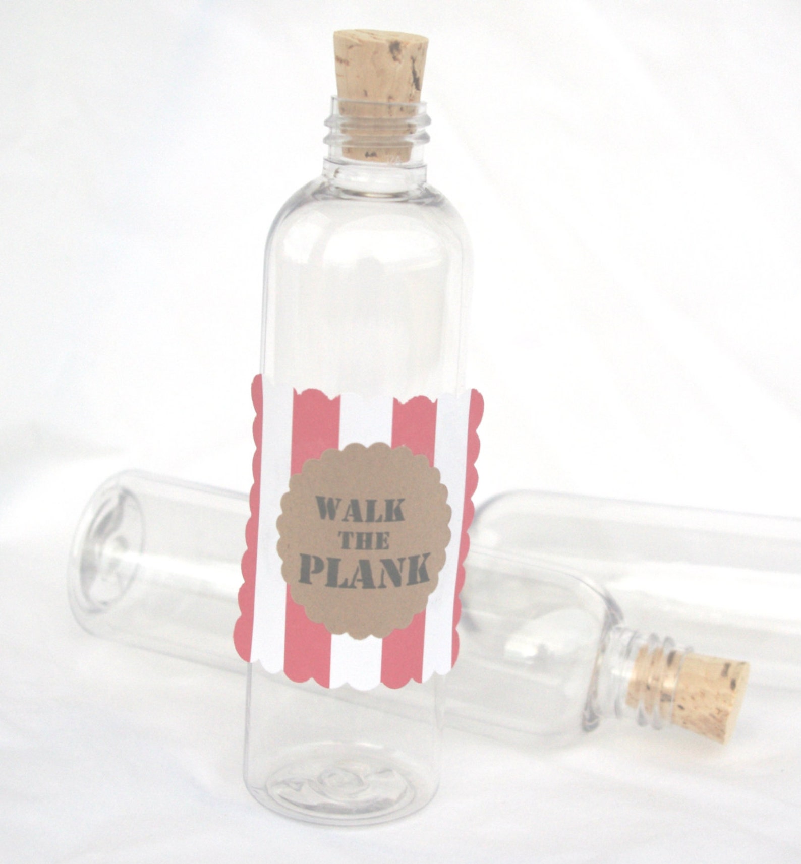 Cork Bottlesplastic10cttreasure Mapspirate Partieswedding Etsy