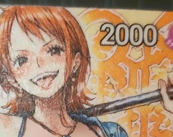 Nami One Piece TCG Custom Art - Orica - OP 15 108 Proxy waifu card