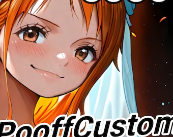 Nami  One Piece TCG Custom Art - Orica  Op 15 086  Bride Edition Proxy waifu card PooffCustom