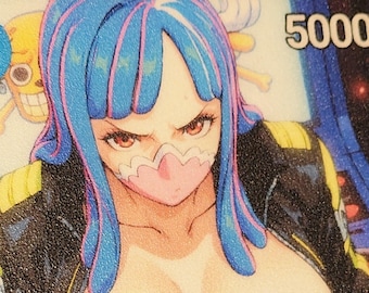 Ulti One Piece TCG Custom Art - Orica - OP 05 043 cyberpunk pooff custom Proxy waifu card