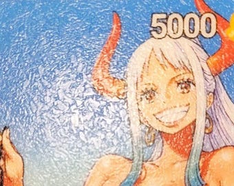 Yamato Carte Promo Custom Yamato P-006  - One Piece TCG - Alternate Art Waifu - Holo Proxy Orica for Collectors - Anime Pinup Style