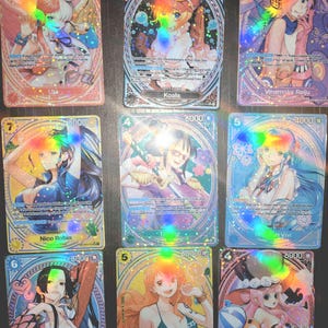 One Piece TCG EB 03 Holographic Proxies Holo Foil Custom Set