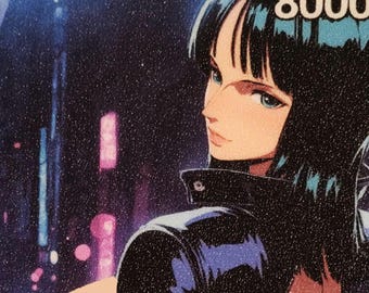 Nico Robin OP07-107 Custom Card - Alternate Art Waifu - Proxy Orica PVC Grip - Beach