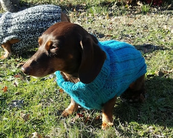 Tweenie Dachshund Sweater Pattern