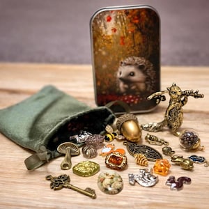 Woodland Trinket Gift Set – Squirrel Treasure Keeper