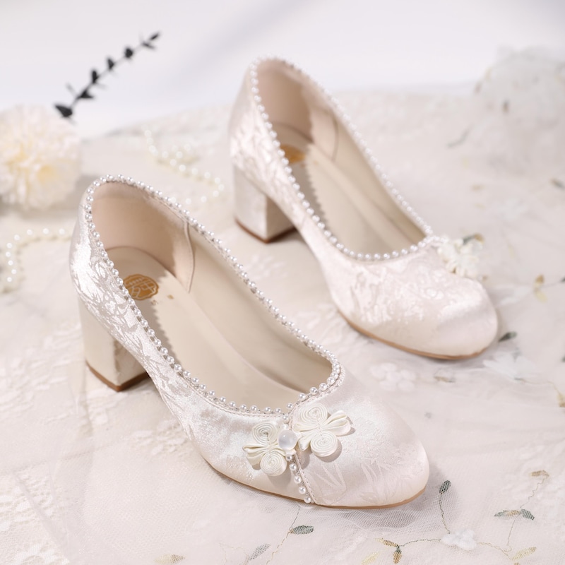 Jacquard Bridal Shoe - Etsy UK Jacquard Bridal Shoe - Etsy UK