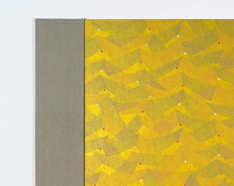 Handmade Desk Pad / Desk Blotter - Ultra Gold