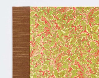 Handmade Desk Blotter / Desk Pad - Tiki Sunset