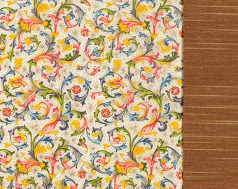 Traditional Desk Pad / Desk Blotter - Copper Italian Florentine