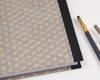 Handmade Squared/Grid Journal  - Kaleidoscope