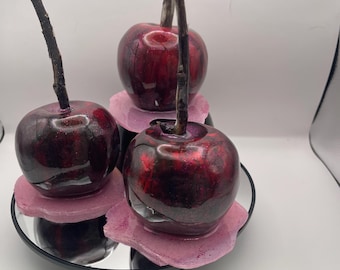 Caramel Mutfruit, carnival Nuka Cola World snack, post apocalypse wasteland fair food prop
