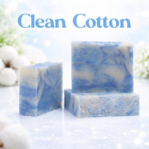 Schone katoenen zeep