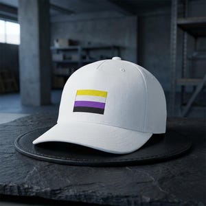 Nonbinary Pride Flagge Baseball Cap / LGBTQ+ Accessoires