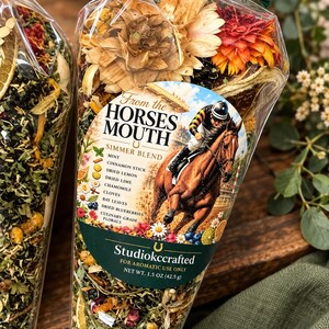 From the Horse’s Mouth Simmer Pot Kit | Horse Racing Gift | Natural Simmer pot kit | Equestrian Gift | Horse lover gift