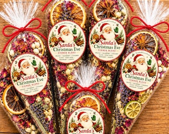 Christmas Simmer Pot Blend | Santa’s Christmas Eve Blend | Holiday Potpourri Gift | Xmas Hostess Gift | Winter Home Fragrance, bulk Xmas
