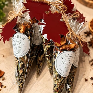 Fall Simmer Pot Kit, Thanksgiving Hostess Gift, Stovetop Potpourri, Hearth & Home Simmer Blend, cozy home gift, fall scent gift, unique gift