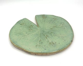 Ceramic Mosaic Lily Pad Tile (Light Green) - Safe for indoor/outdoor wet applications