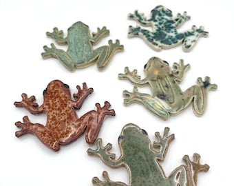 Ceramic Mosaic Frog Tile (1) - Safe for indoor/outdoor wet applications