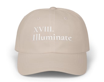 XVIII. The Moon - Major Arcana Baseball Hat