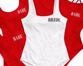 Brudbaddräkt och babebaddräkter – Möhippa-strandoutfit, badkläder för brudfesten