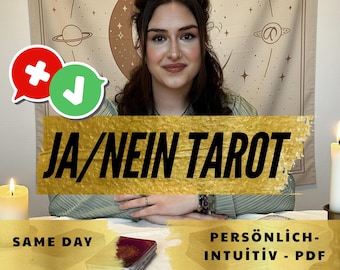 Yes No Tarot Reading | Ask the Cards | Quick Clear Answer | Intuitive Tarot Reading PDF