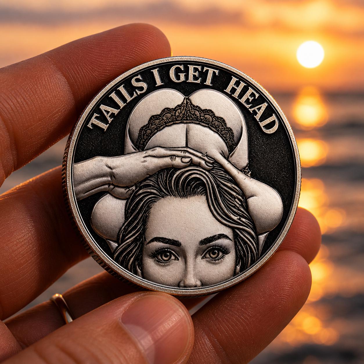 Head and Tail Coin Adult - Etsy
