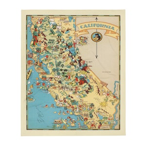 Überwurf - California - Decke - Panorama - Kuscheldecke