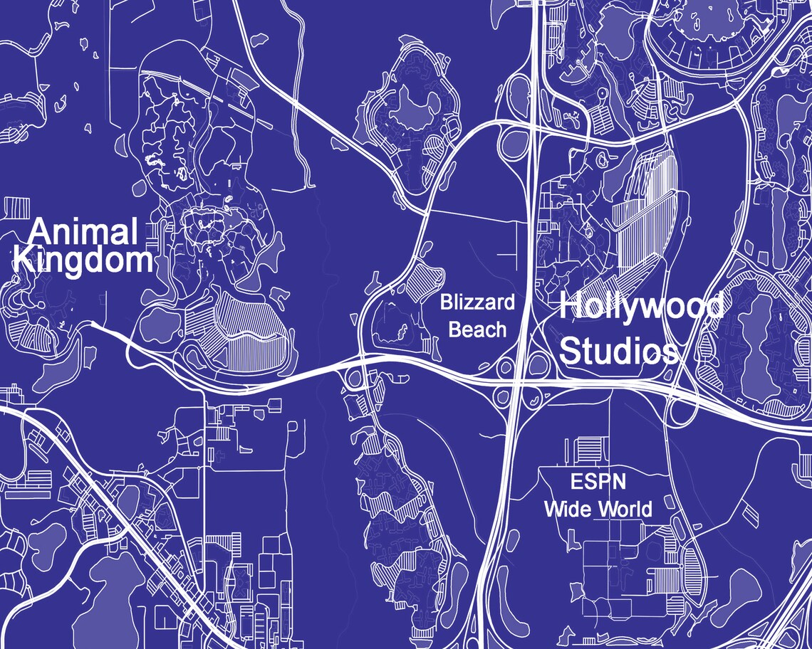 Throw Blanket Disney World Magic Kingdom Epcot Map Etsy