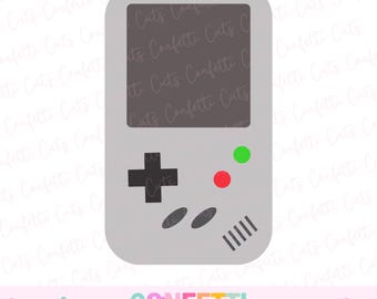 Video Game SVG, Gamer Clipart, Video Game Design, Handheld Video Game PNG, Gamer SVG, Gaming Cut File, Game Controller (Digital Download)
