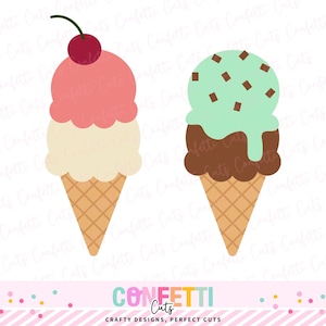 Ice Cream SVG Bundle, Hard Ice Cream Cone SVG, Mint Chocolate Chip Ice Cream PNG, Ice Cream Clipart, Ice Cream Party, Summer Ice Cream Svg