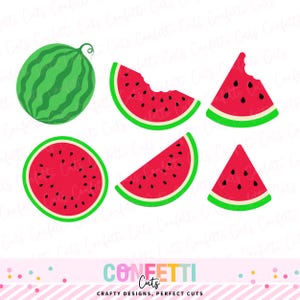 Vattenmelon SVG-paket, vattenmelon Clipart, vattenmelongrafik, vattenmelon sublimering PNG-fil, vattenmelon klippfiler, utskrivbar vattenmelon