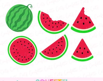 Watermelon SVG Bundle, Watermelon Clipart, Watermelon Graphics, Watermelon Sublimation PNG File, Watermelon Cut Files, Printable Watermelon