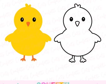 Baby Küken SVG, süßes Huhn SVG, Baby Küken PNG, Huhn Sublimation Png, Baby Küken Clipart, Frühlingsküken geschnitten Datei