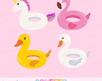 Flamingo SVG, Summer Floatie SVG, Unicorn SVG, Duck Floatie Svg, Swan Floatie Svg, Flamingo Png, Unicorn Png, Summer Svg, Pool Party Svg