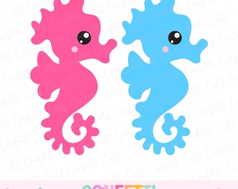 Seahorse SVG, Seahorse PNG, Baby Seahorse Clipart, Boy Seahorse SVG, Girl Seahorse Svg, Underwater Svg, Cute Seahorse Svg, Under the Sea