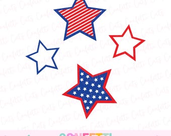 Patriotic Stars SVG, Patriotic SVG, 4th of July SVG, Patriotic Clipart, 4th of July Png, Independence Day, Stars and Stripes Svg, StarsSvg