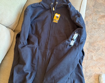 Sweat à capuche Carhartt - Bleu marine, taille XL (neuf avec étiquette)