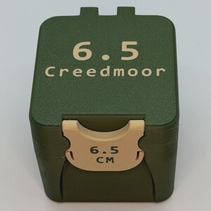 6.5 Creedmoor Ammo Box – 25 Rounds Kapacitet | BoxLoc Modular Storage Case Mini